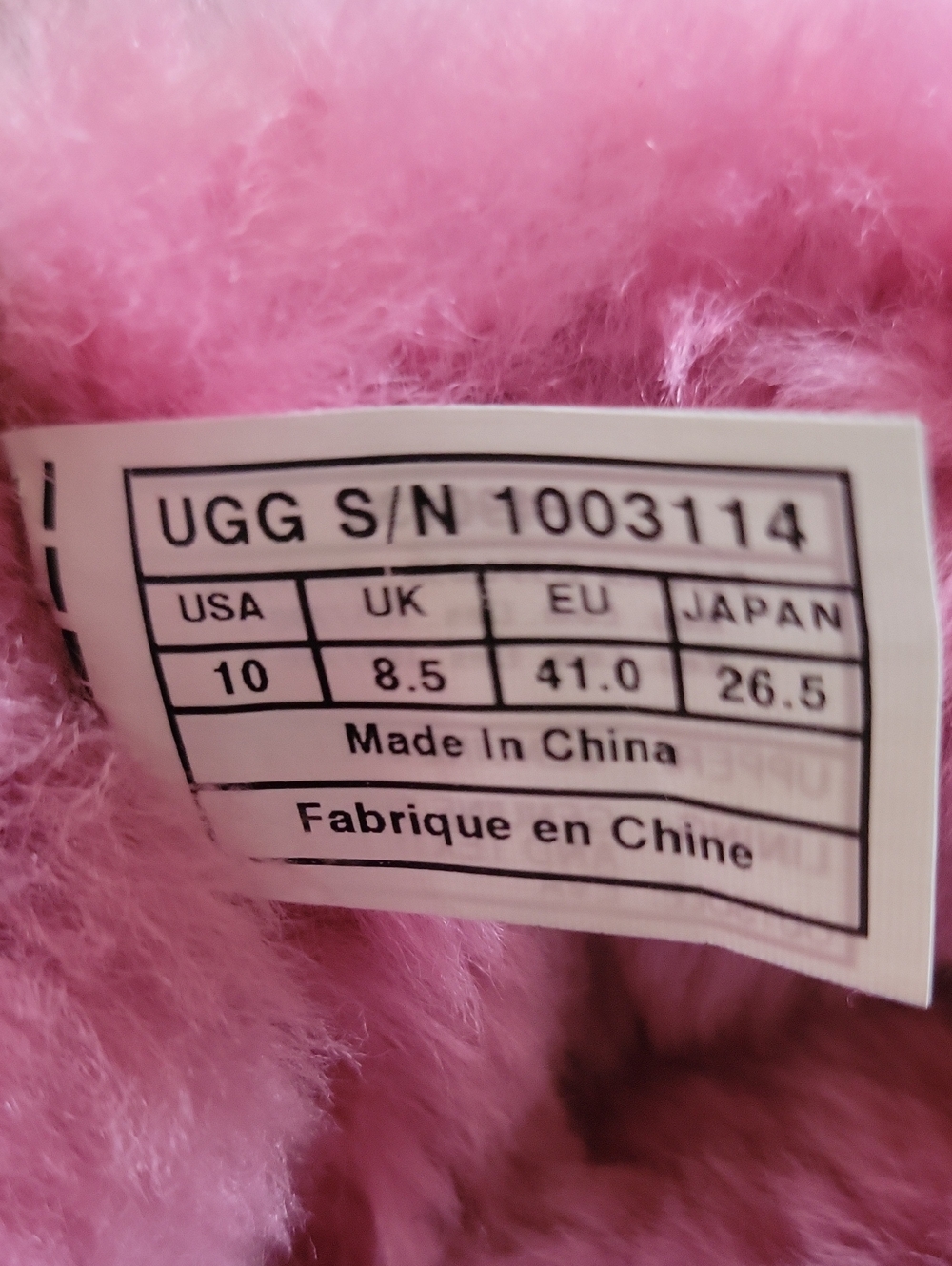UGG Pink Suede Boot with Ribbon Detail - Picture 6 of 11